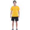 Ultifresh Performance Crew Neck T-Shirt (Unisex) _ dark Yellow