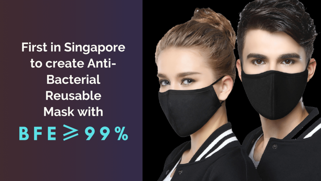Ultifresh BFE>99% Anti-bacteria reusable mask 3