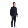 Beam Collar Fleece Zip Up Jacket (Unisex)_Onyx Black