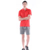 Ultifresh Performance Polo T-Shirt (Unisex) _ Crimson Red