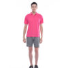 Ultifresh Performance Polo T-Shirt (Unisex) _ Magenta Pink