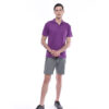 Ultifresh Performance Polo T-Shirt (Unisex) _ Royal Purple