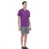 Ultifresh Performance Polo T-Shirt (Unisex) _ Royal Purple