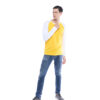 Ultifresh Raglan Long Sleeve T-Shirt _ Yellow+White