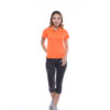 Ultifresh Performance Polo T-Shirt (Female Cut) _ Orange