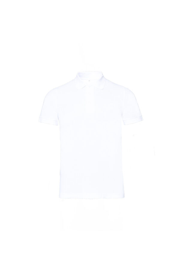 Beam Polo T-Shirt (Unisex)_White