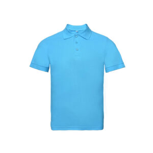 Beam Polo T-Shirt (Unisex)_Aqua