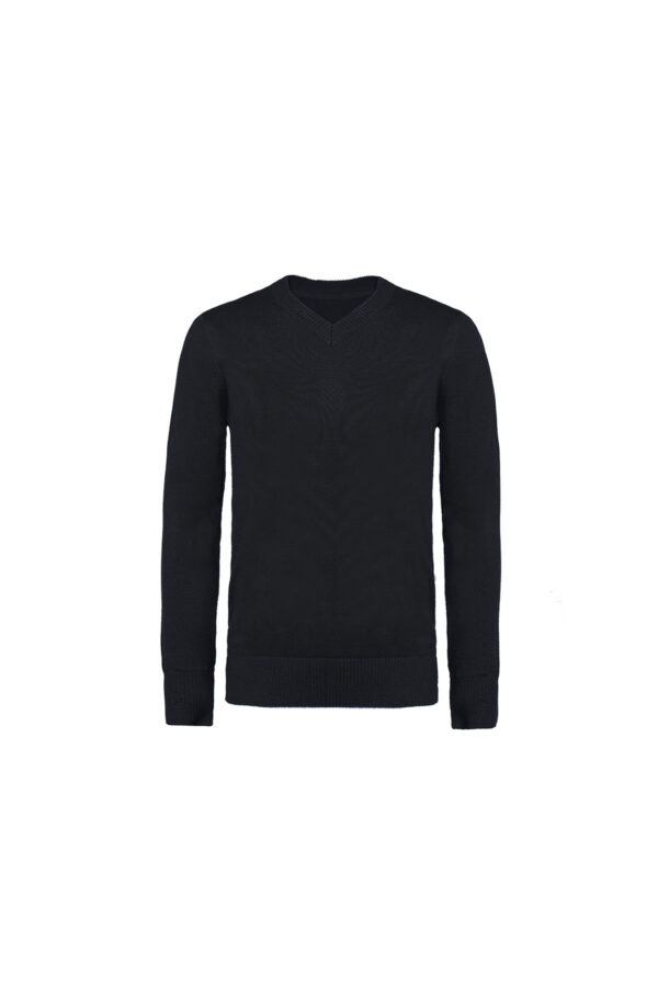 Beam Classic V-Neck Sweater (Black)