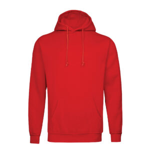 Beam Hoodie With Zip _Red
