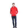 : Beam Hoodie Without Zip (Crimson Red)