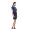 Ultifresh Burst Freedom X Polo T-Shirt (Unisex) _ Navy+Royal Blue