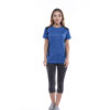 Ultifresh Heather Edge Crew Neck T-Shirt _ Royal Blue