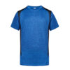 Beam Short Sleeve T-Shirt (Unisex) _ Blue + Black