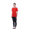 Beam Short Sleeve T-Shirt (Unisex) _ Chrismon red