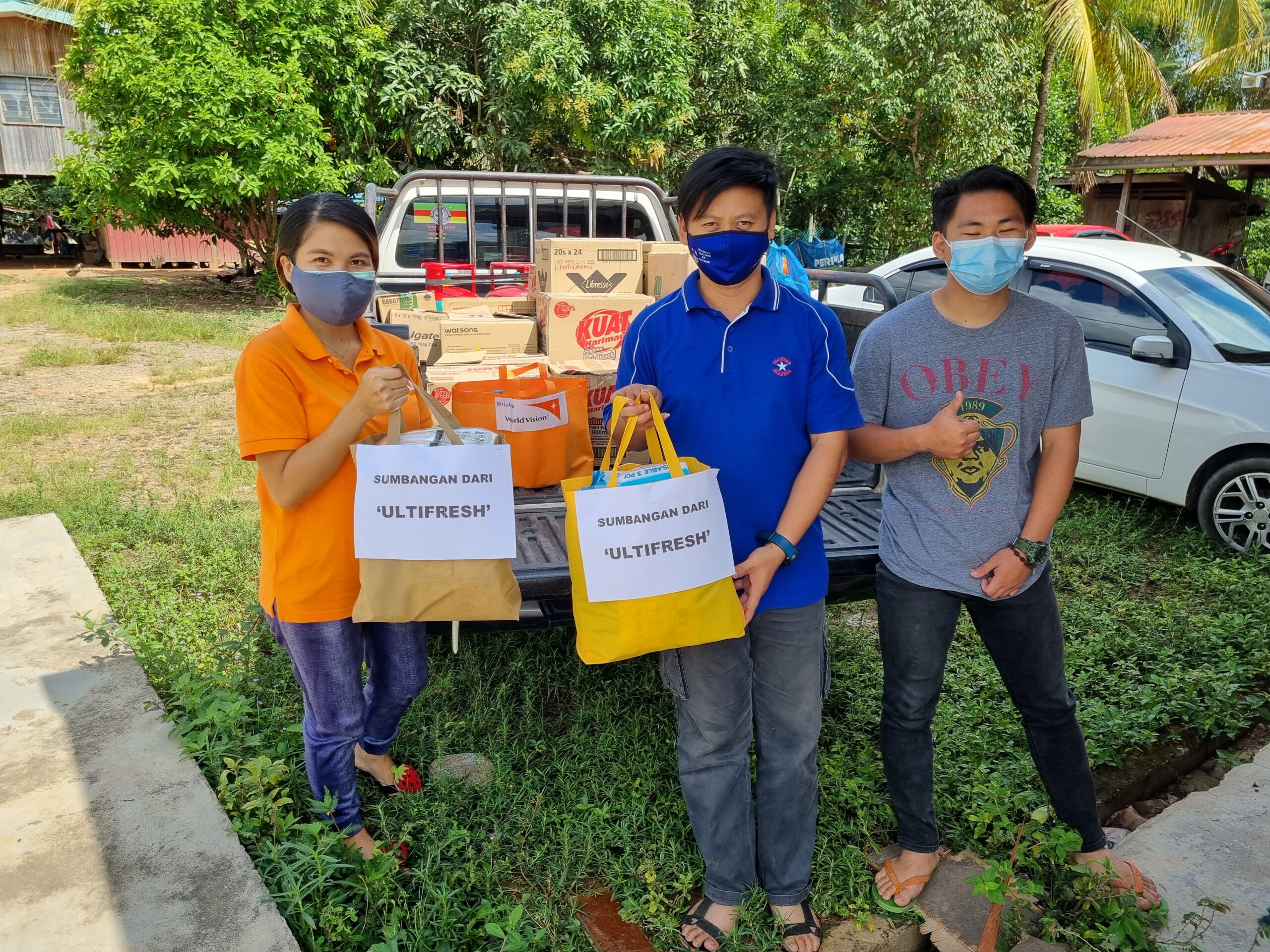 World Vision Malaysia Kids Masks Donation