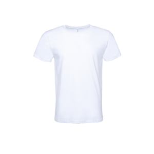 Cotton Round Neck T-Shirt (White)